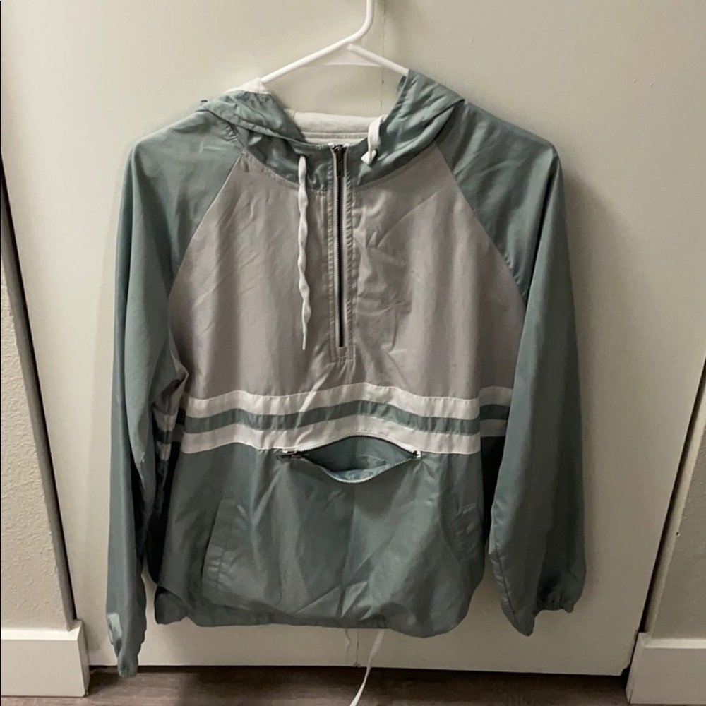 Over shirt/wind breaker hoodie